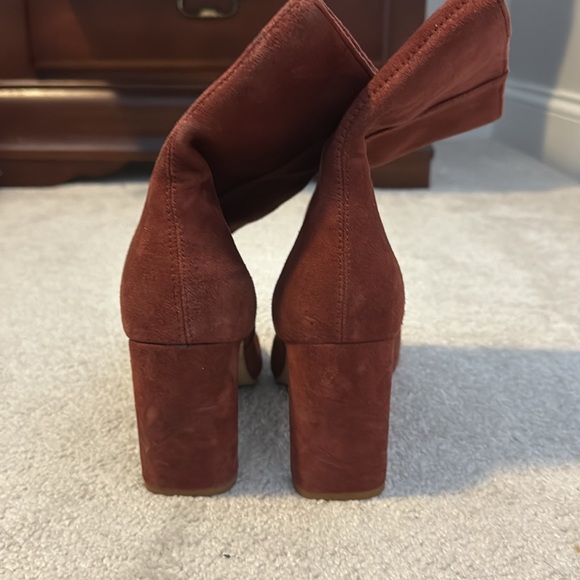 Dolce Vita 9.5 rust suede boots 👢 - Picture 4 of 7